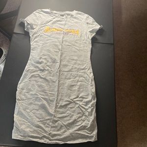 Gray Mini Sundress (For Juniors)